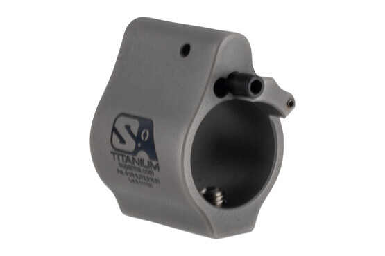 SA Titanium Bleed Off Adjustable Gas Block .750" features 30 settings